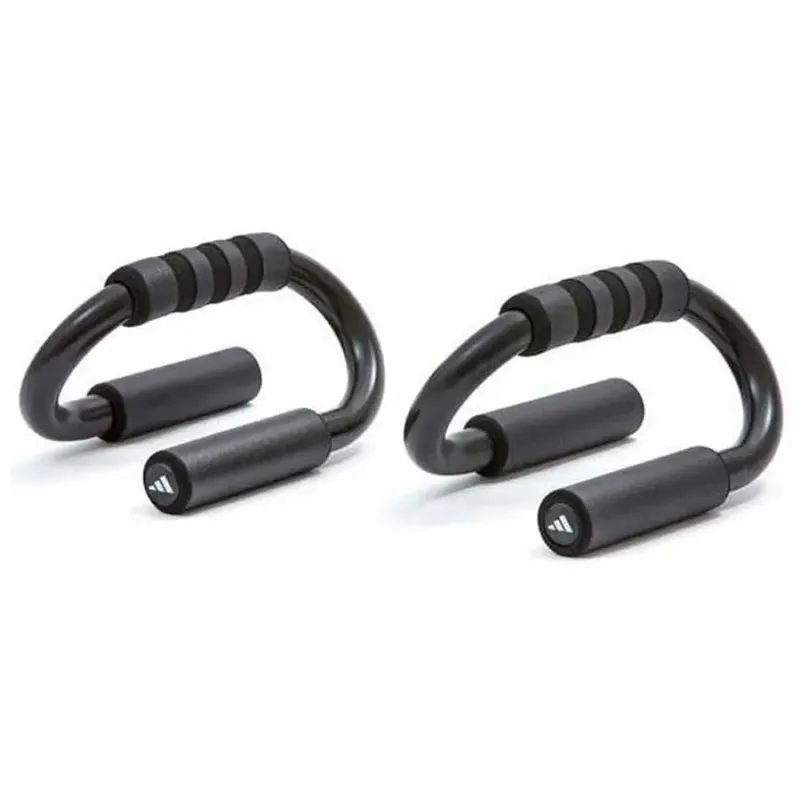 Adidas Fitness Push Up Bars Black One Size unisex