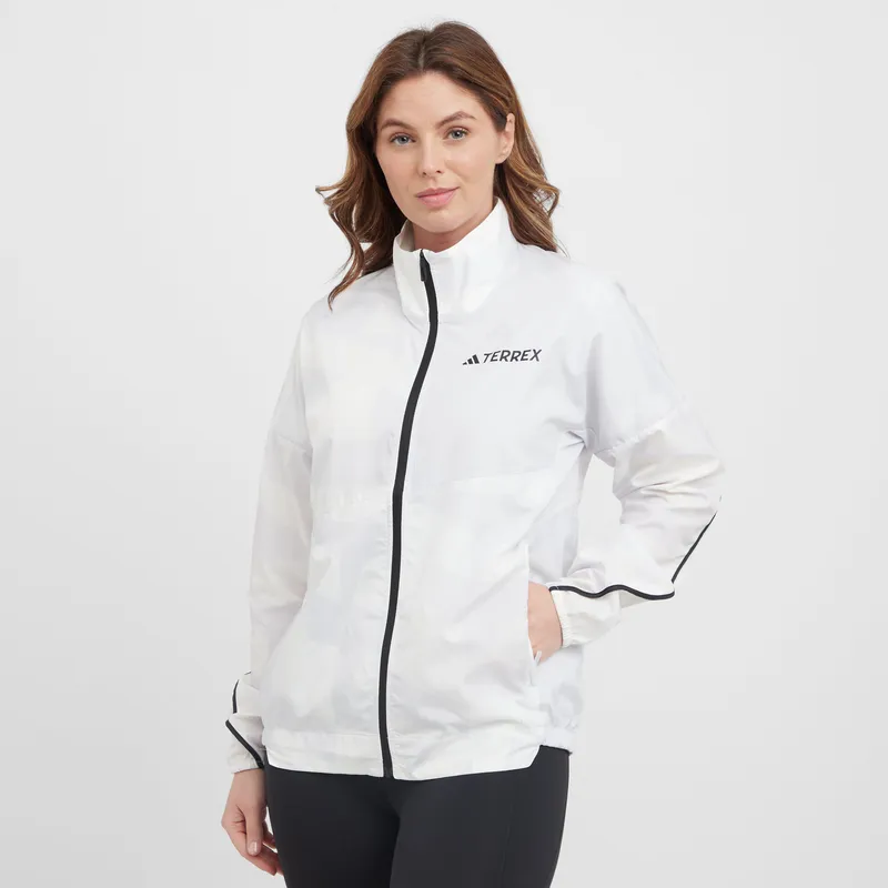 Adidas Terrex MT Wind Running Jacket Women-White - white