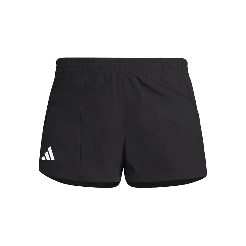 Adidas Adizero Essentials Split Running Shorts Women-Black - black