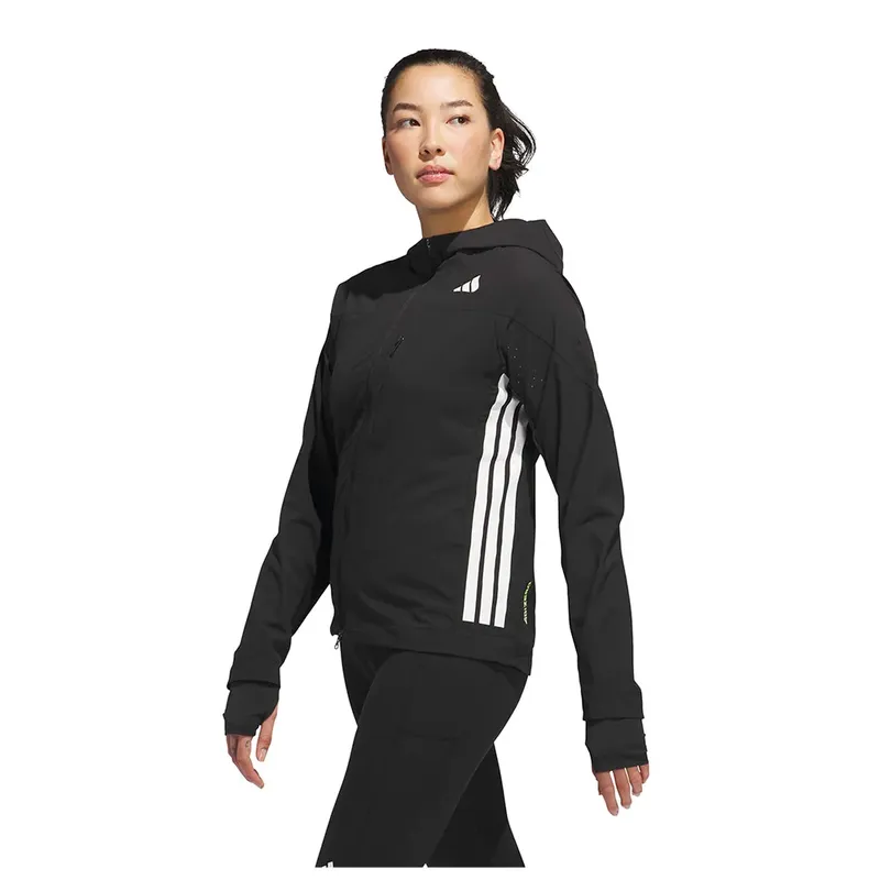 Adidas adizero Running jacket Women-black. black - black