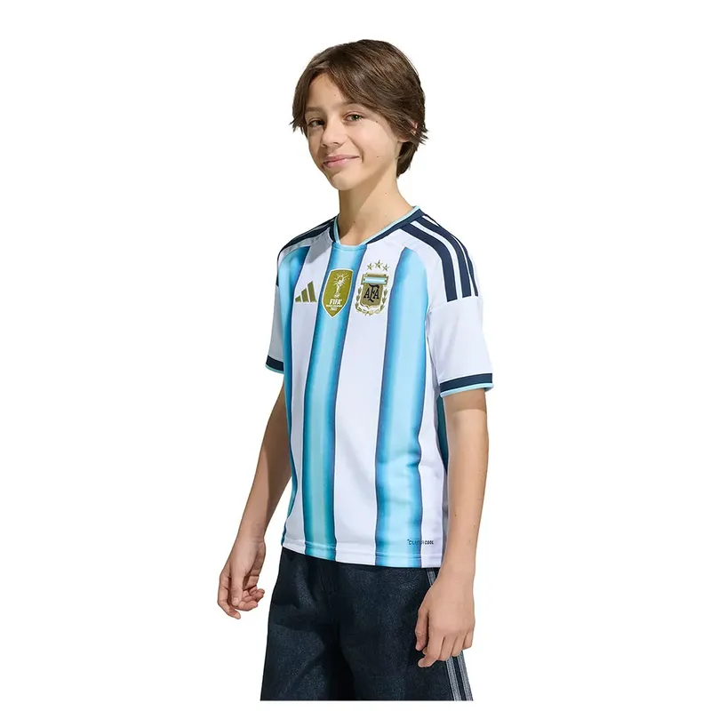adidas Argentina 26 Home Football Shirt Jnr