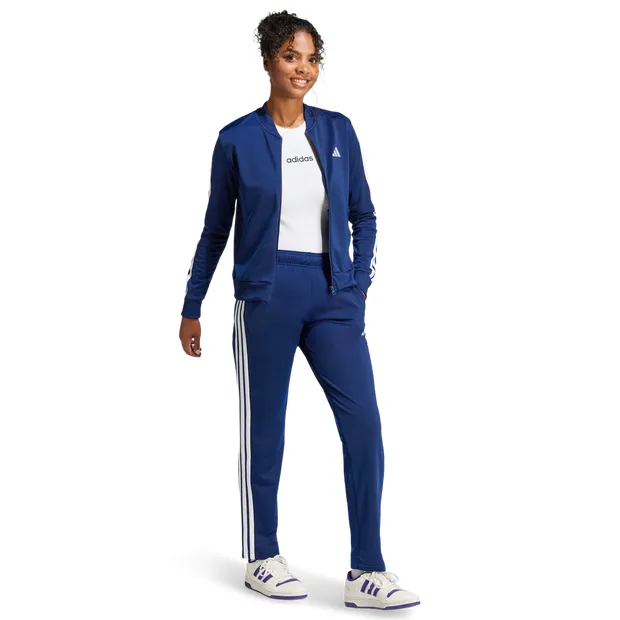 Women's tracksuit adidas Essentials 3-Stripes Bleu S