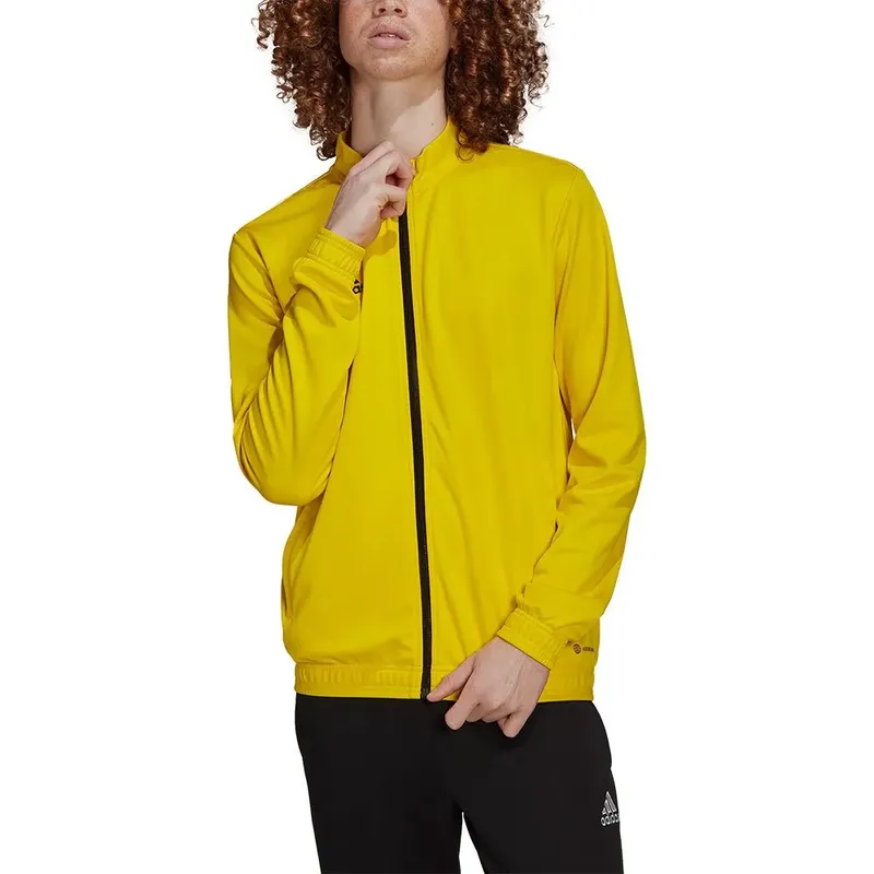 Adidas Entrada 22 Tracksuit Jacket Team Yellow / Black M Men