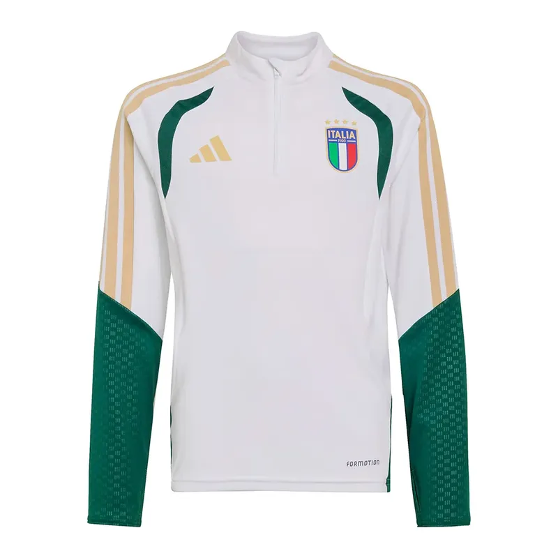 Italy 2026 2027 Junior Training Top in White Size: Medium White M