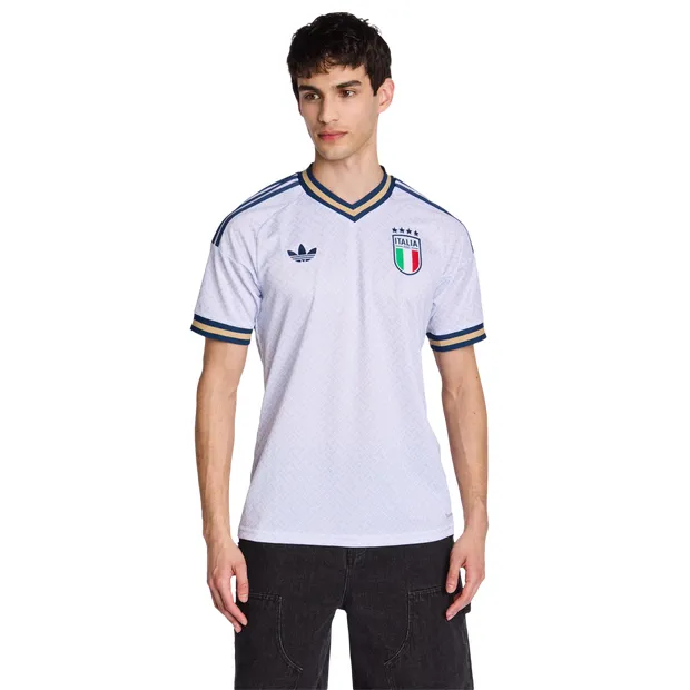 Adidas Italy Men Jerseys/Replicas - Blue - Size M - Poly Jersey - Blue