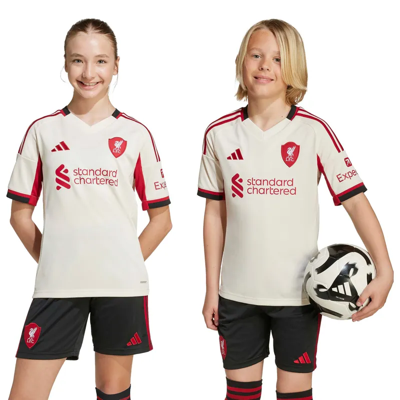 adidas Liverpool 25/26 Away Football Shirt Jnr