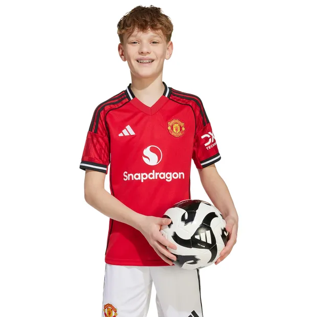 Adidas Manchester United Kids 25/26 Home Jersey 9-10Y