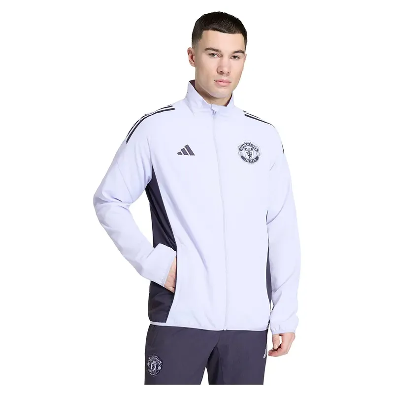 Adidas Men Track Tops - Purple - Size L - Purple
