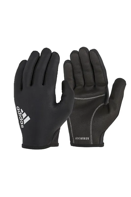 adidas Mens Full Finger Essential Training Gloves in White Size: Small White S