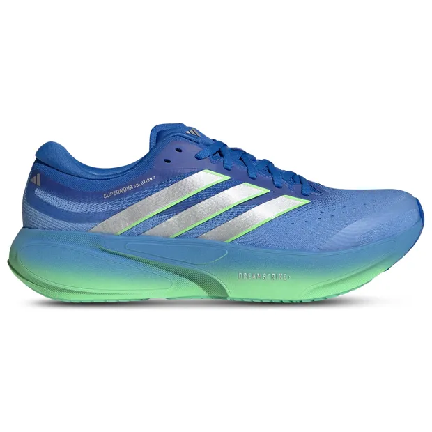 Adidas Supernova Solution 3 Men's Sneakers - Blue - Size 7.5 - Mesh/Synthetic - Blue - Size: 7.5