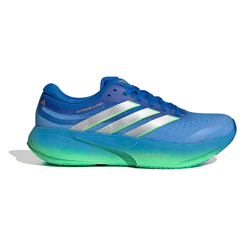 Adidas Supernova Solution 3 Men's Sneakers - Blue - Size 8 - Mesh/Synthetic - Blue - Size: 8