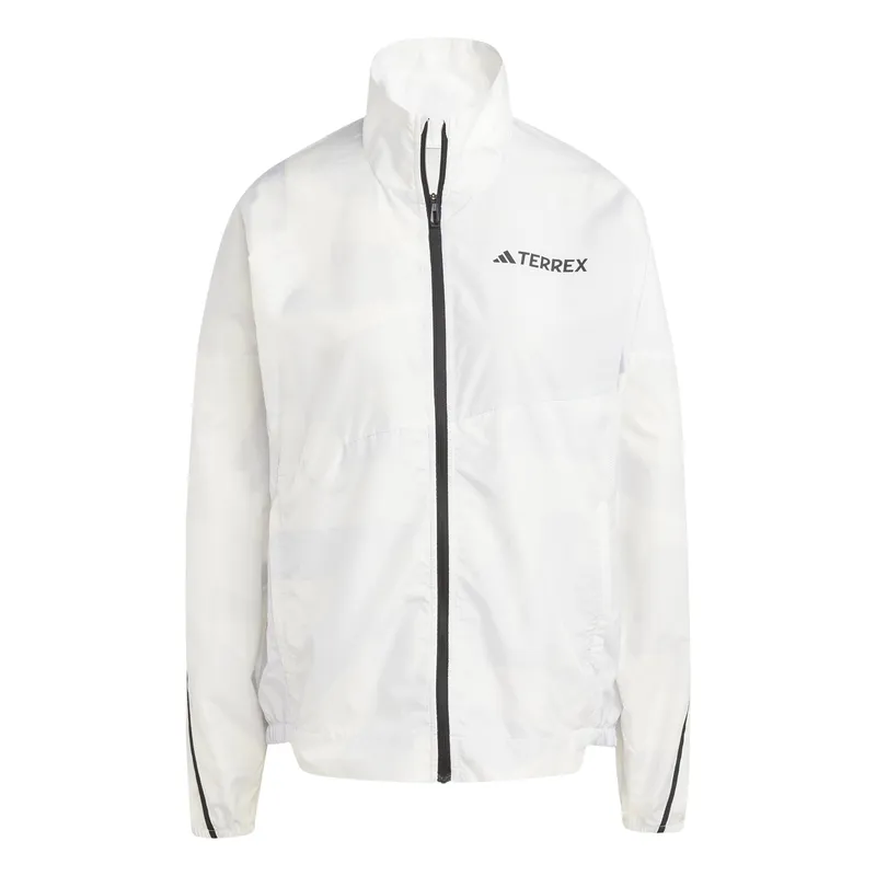 Adidas Terrex MT Wind Running Jacket Women-White - white - Size: Large