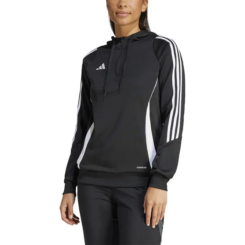 Adidas Tiro24 Training Hoodie Black / White L Women