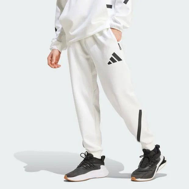 Jogging Trousers adidas Z.N.E. Blanc XS