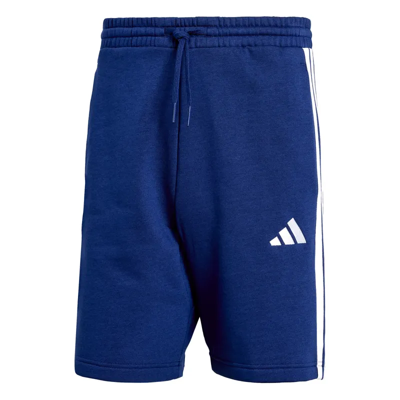 Short adidas Essentials 3-Stripes Fleece Bleu XS
