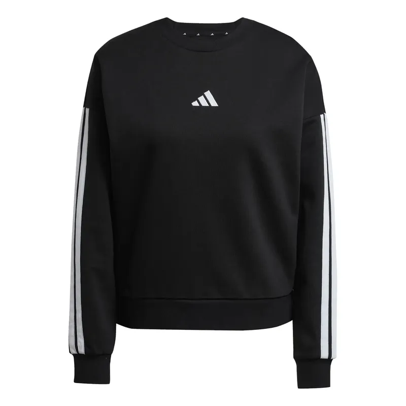 Sweatshirt woman adidas Essentials 3-Stripes Fleece Noir M