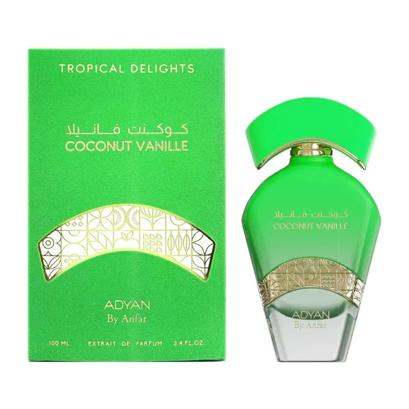 Adyan Coconut Vanille Extrait 100ML in Green Green 100ml