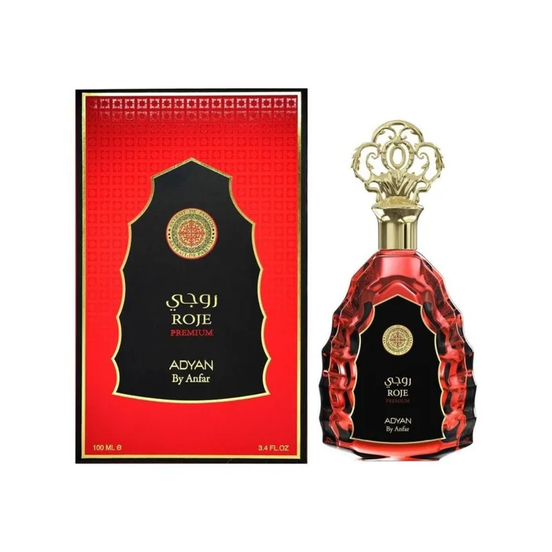 Adyan Unisex Roje Premium Extrait Perfume 100ml in Red Red female