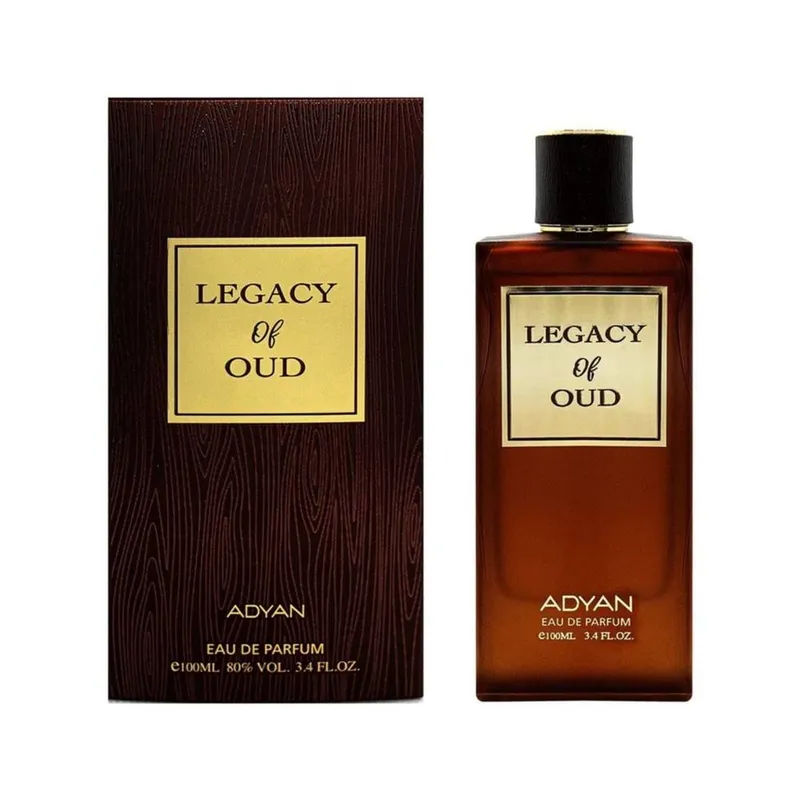 Adyan Unisex Legacy of Oud 100ml Edp in Brown Brown female
