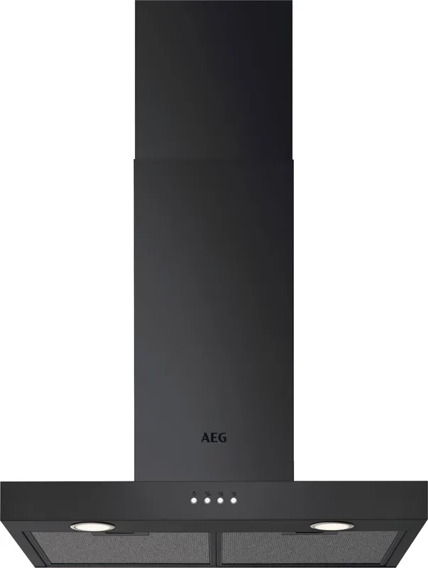 Aeg 6000 ExtractionTech DBX3651R 60cm Chimney Cooker Hood - Black