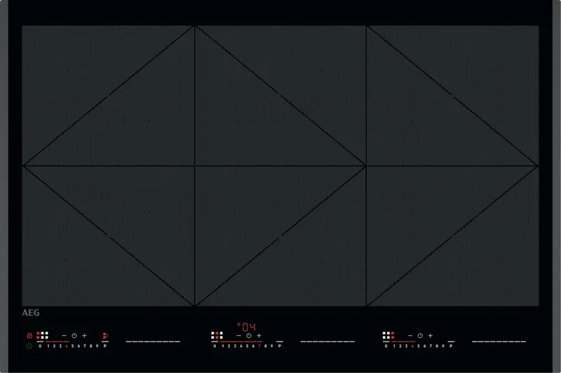Aeg 6000 TotalFlex TR84IT00FB 78cm Induction Hob - Black