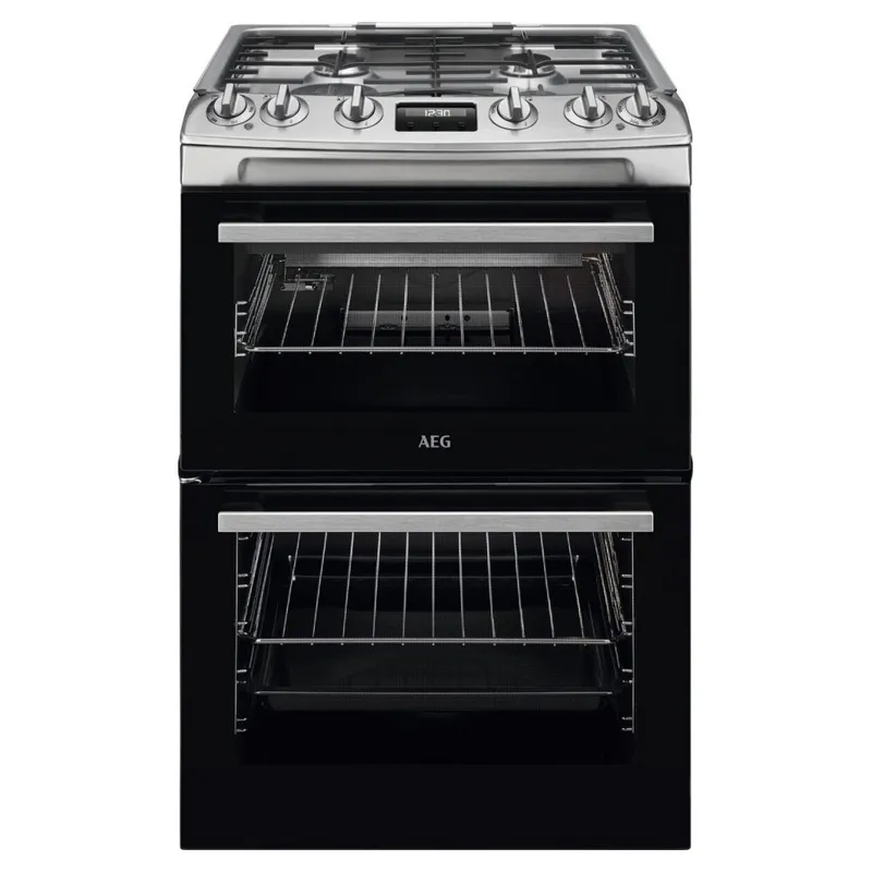 Aeg CGX6130ACM 60cm Freestanding Gas Cooker - Stainless Steel
