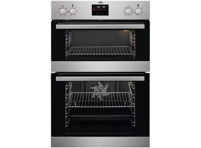 Aeg DCB535060M Built-In Electric Double Oven Stainless Steel