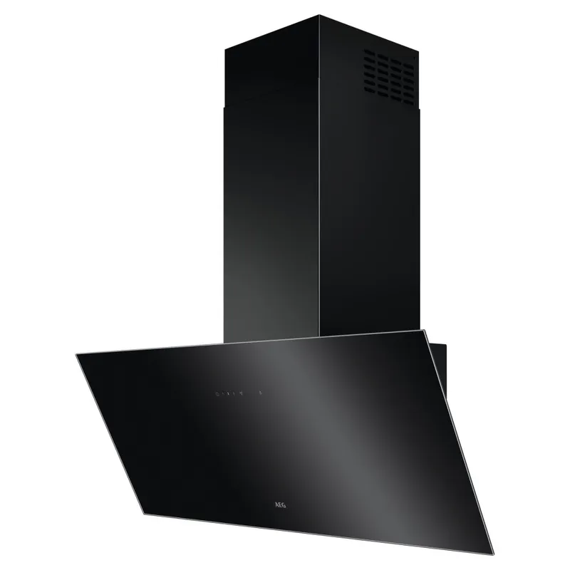 Aeg DVX5961HB 90cm Series 7000 Angled Chimney Hood - Black