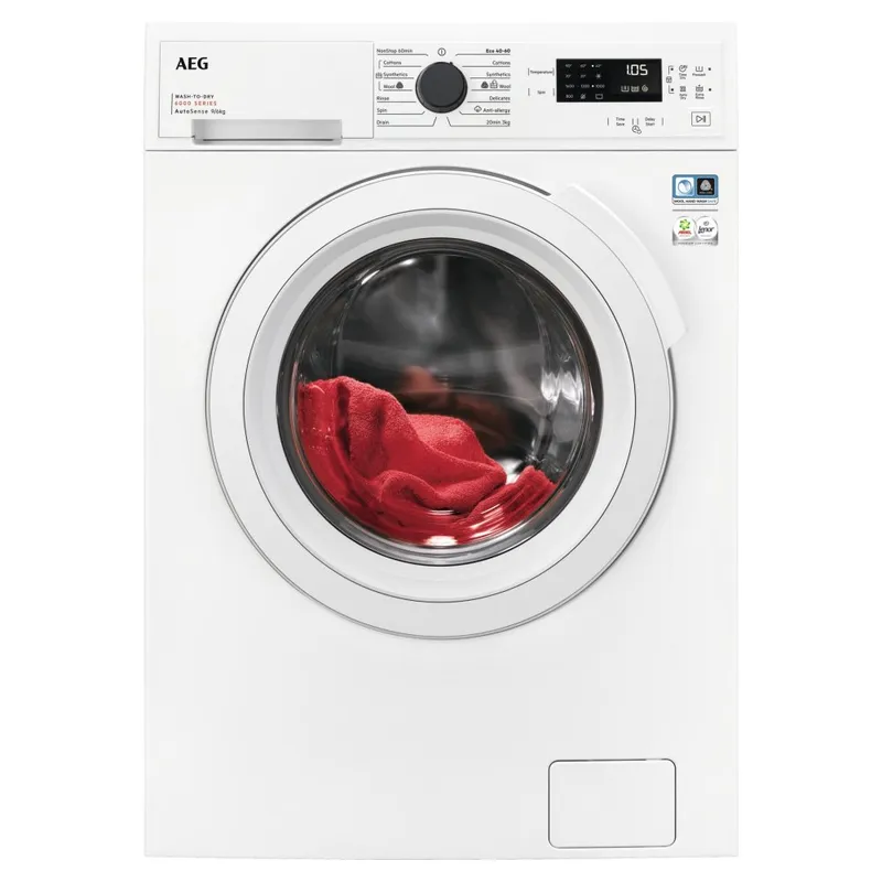 Aeg LWX60966B 9kg/6kg Series 6000 Washer Dryer - White
