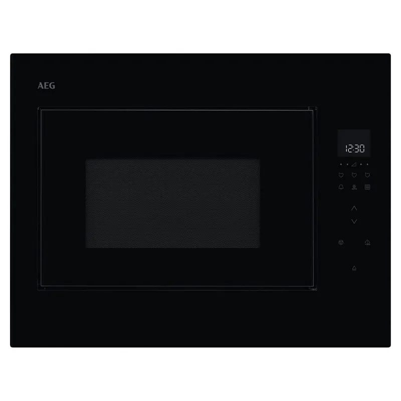 Aeg OB6GM261UB Series 6000 Built In Microwave & Grill For Tall Housing - Black