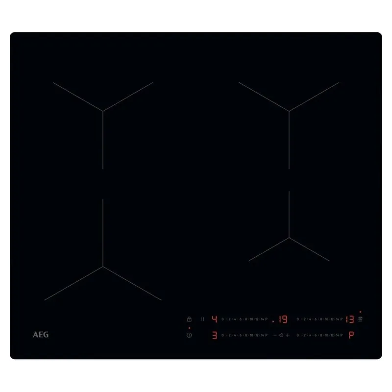 Aeg SO64IA0SCB 5000 Series 60cm 4 Zone Induction Hob in Black