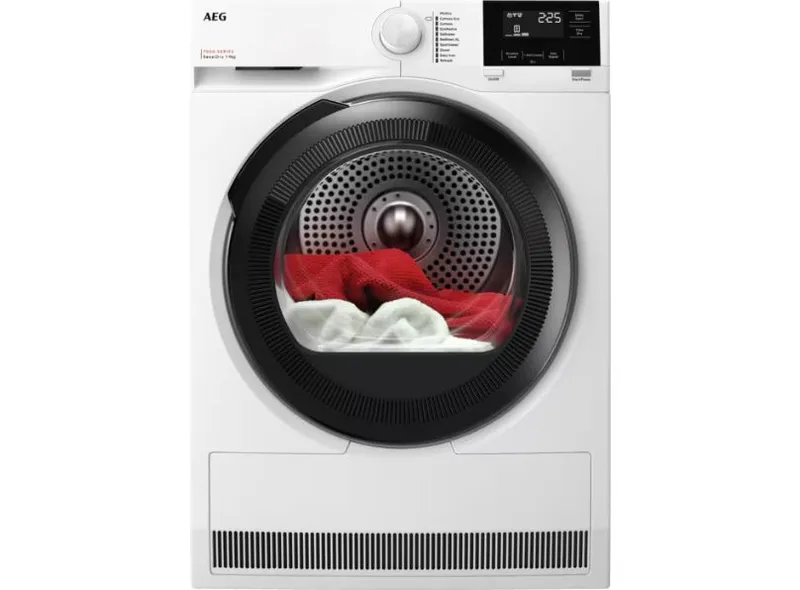 Aeg TR719A4B 9kg Heat Pump Tumble Dryer White