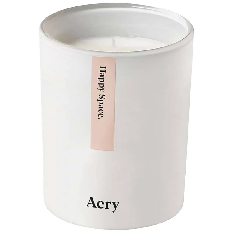 Aery Living Aromatherapy Happy Space Candle 200g in Clear Clear
