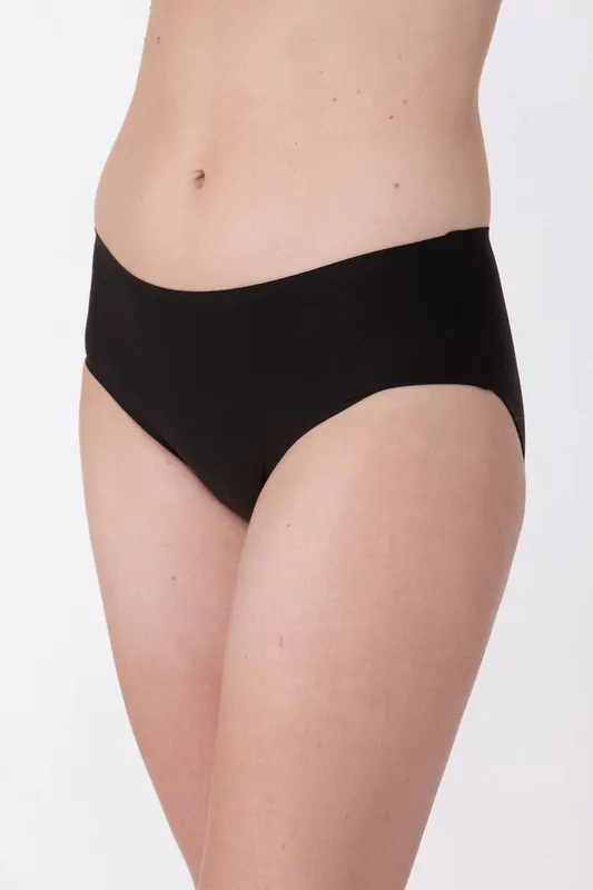 After Eden Women's 'Unlimited' Brief - 2 Pack in Black - Black