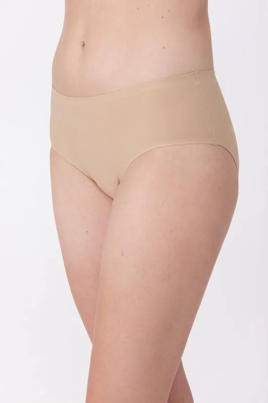 After Eden Women's 'Unlimited' Brief - 2 Pack in Nude - Nude