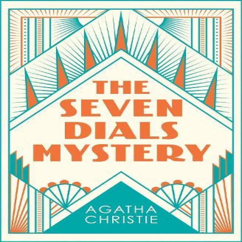 Agatha Christie Seven Dials Mystery HB Hardback Book Multicolor