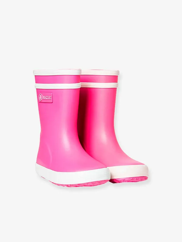 Baby rain boots Aigle Baby Flac 2 Rose 22