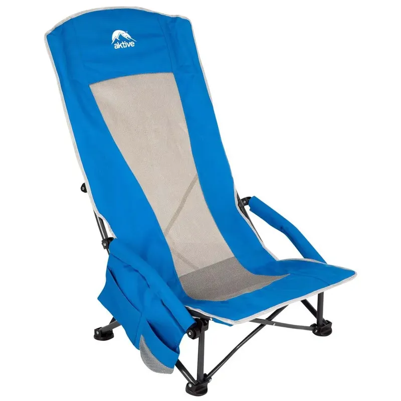 Aktive 56x46x94 Cm Low Aluminum Folding Chair Royal One Size unisex