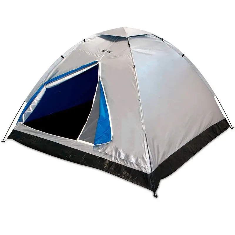 Aktive Camping Tent Silver 4 Places unisex