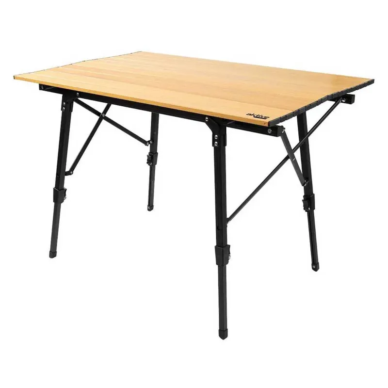 Aktive Glamping Folding Table Grey 90 x 57 x 75 cm unisex