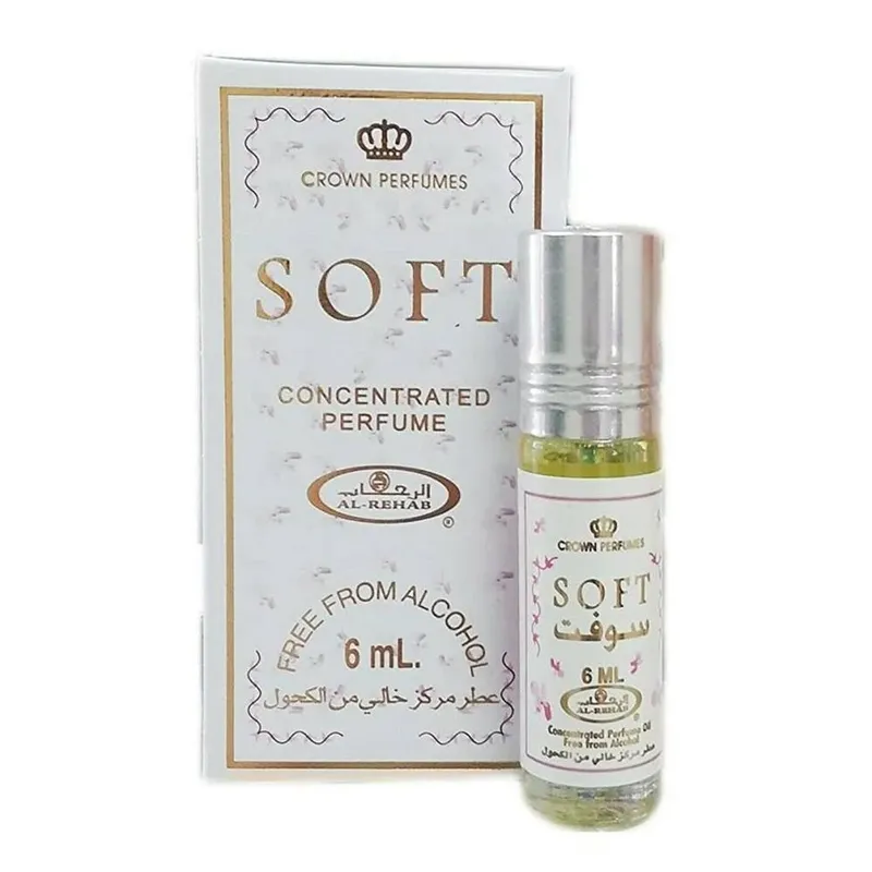 al rehab crown perfumes Unisex Soft 6ml Concentrated Oil Roll-On Perfume in Blue Blue female