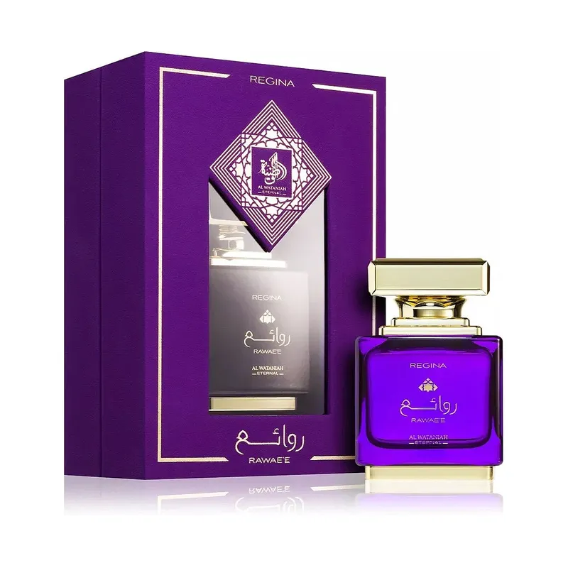al wataniah Perfume Rawaee Regina Edp 100ml in Purple Purple 100ml