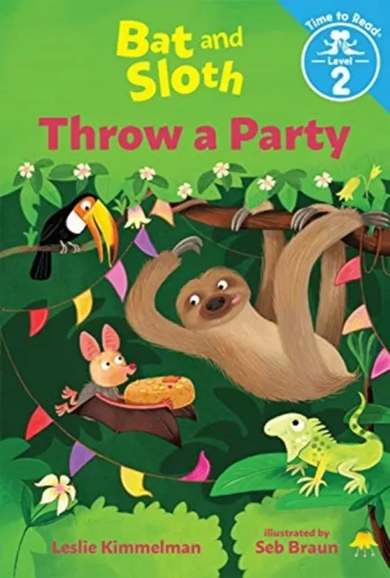 Albert Whitman & Co Bat And Sloth Throw A Party