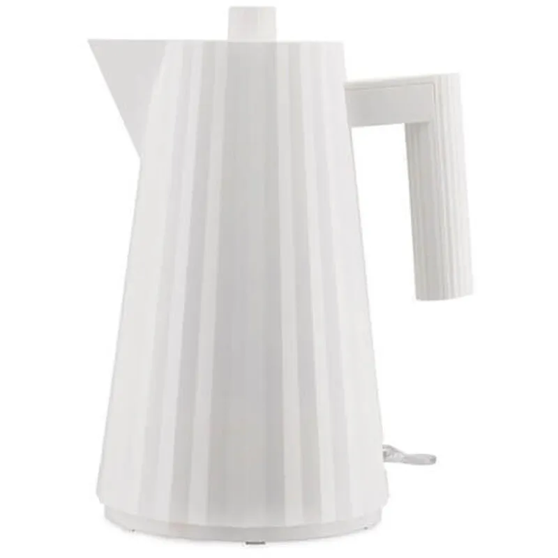 Plisse Electric 1.7L Water Kettle White - Alessi