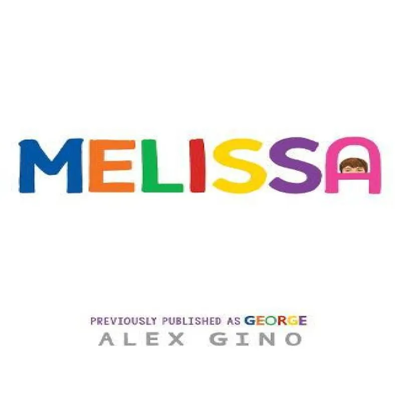 Alex Gino Melissa Paperback Book Multicolor
