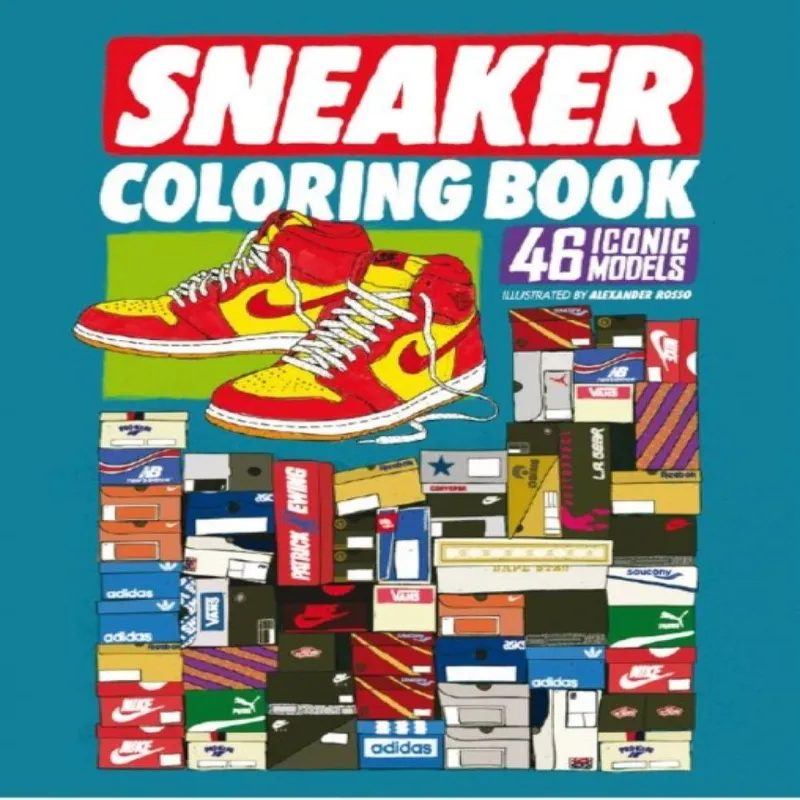 Dokument Forlag Sneaker Coloring Book