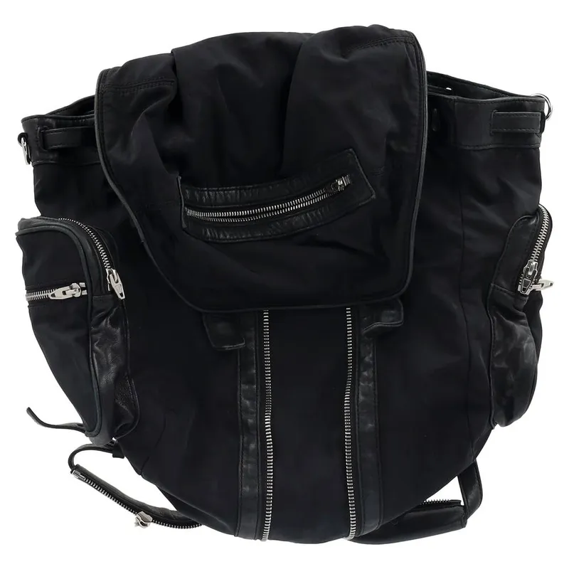 Alexander Wang Women's Preloved Nappa Mini Marti Backpack in Black Nylon Bag - Black