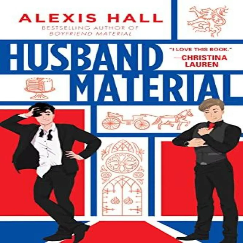 Alexis Hall Husband Material Paperback Book Multicolor