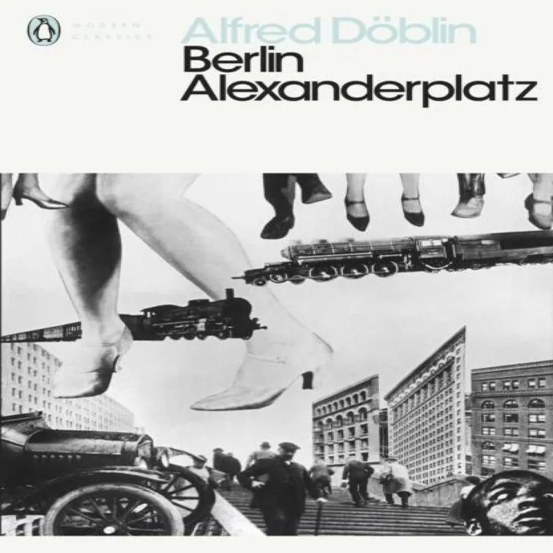 Alfred Doblin Berlin Alexanderplatz Paperback Book Multicolor
