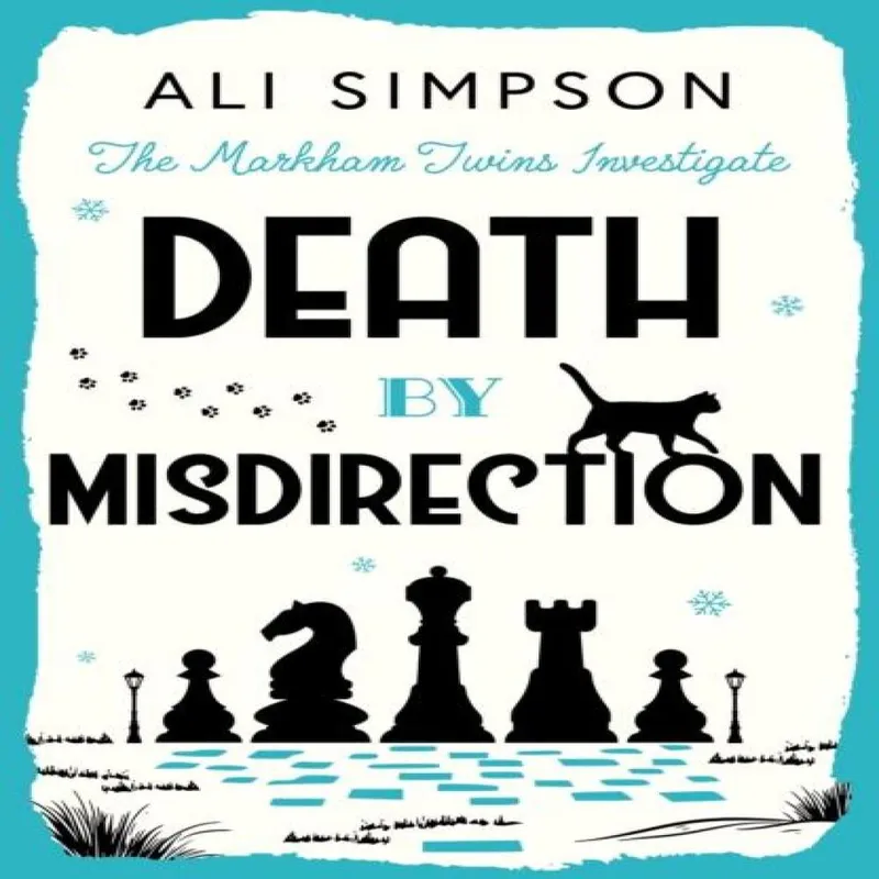 Ali Simpson Death by Misdirection Paperback Book Multicolor